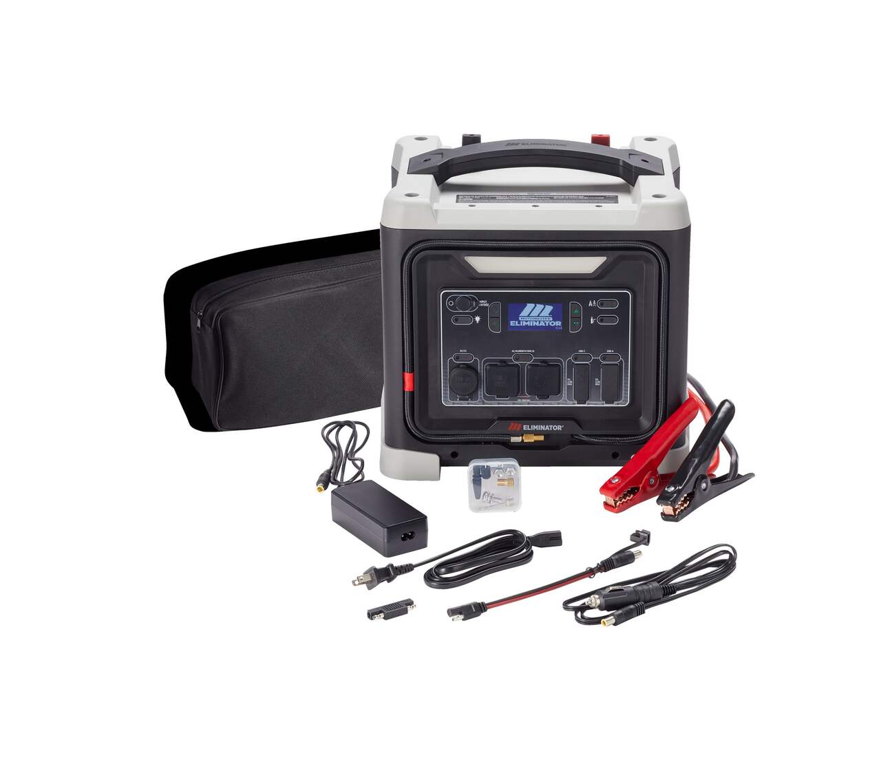 MotoMaster Eliminator PowerBox® Portable Power Pack & Battery Booster/Jump  Starter, 2000 Peak Amps, 700W