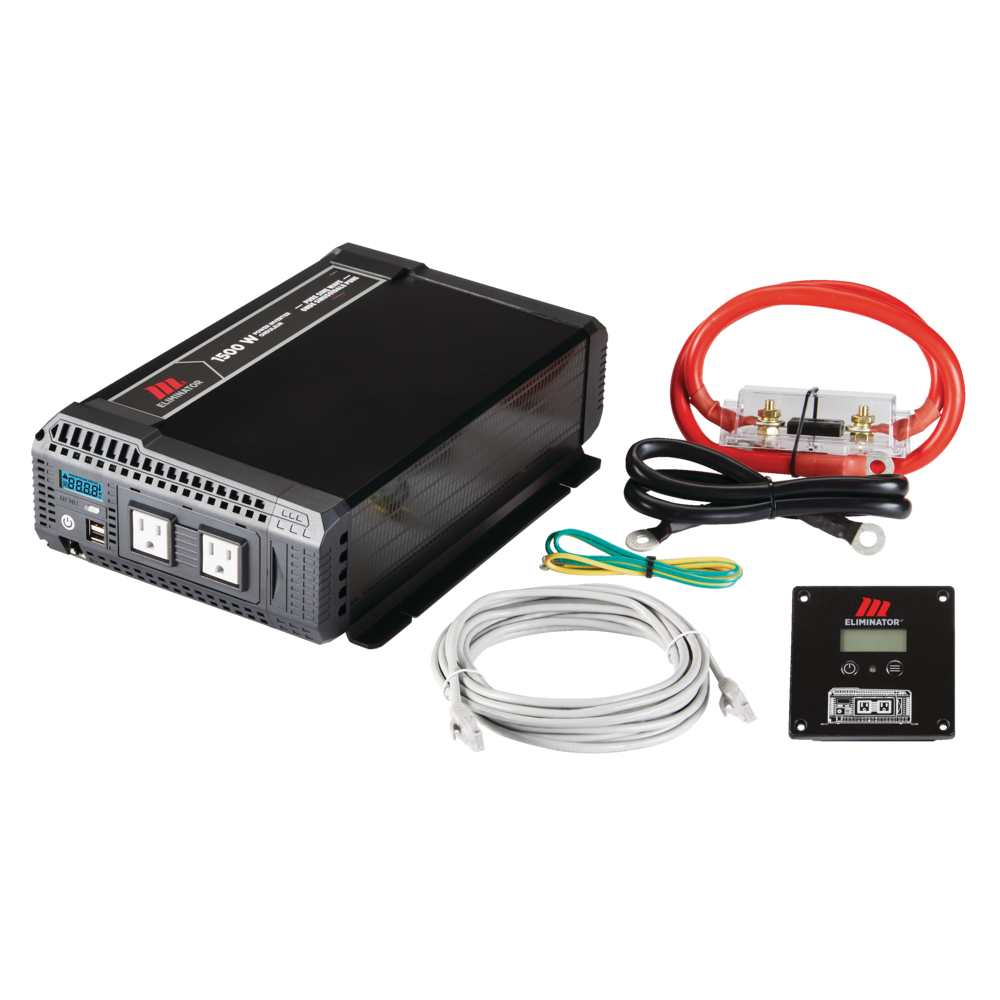 MotoMaster Eliminator Pure Sine Wave Power Inverter, Includes Battery  Cables Fuse Kit and Wired Remote, 1500W Canadian Tire