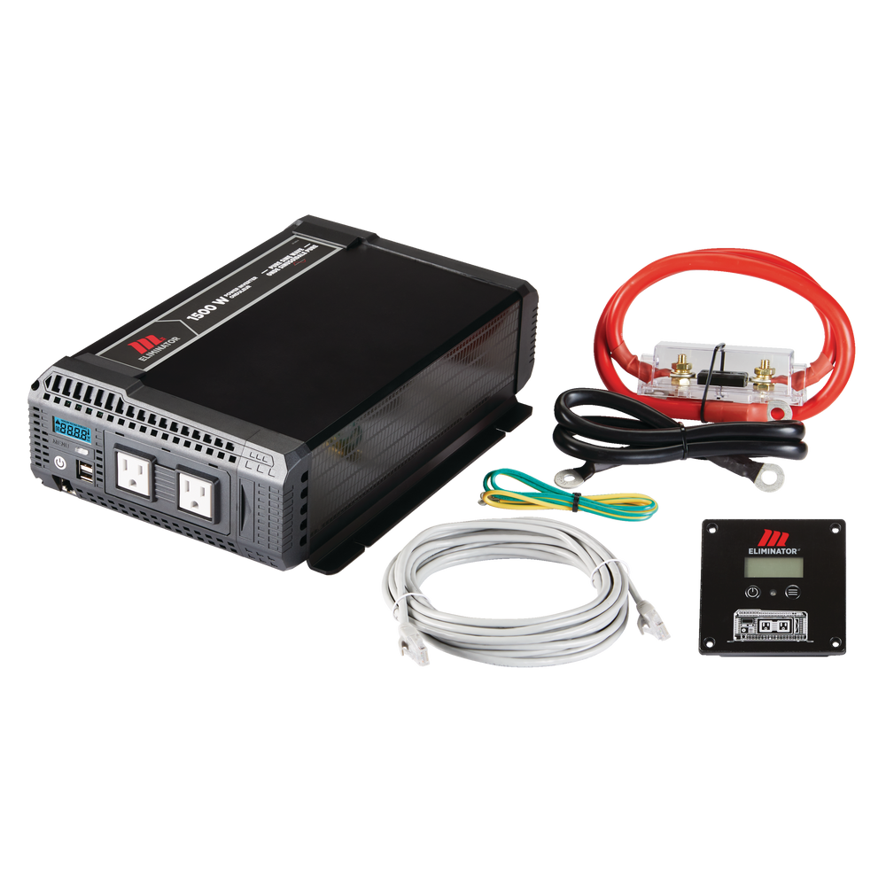 MotoMaster Eliminator Pure Sine Wave Power Inverter, Includes Battery
