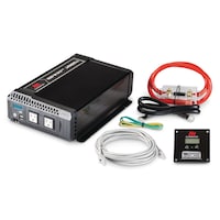 MotoMaster Eliminator Pure Sine Wave Power Inverter, Includes Battery Cables Fuse Kit and Wired Remote, 1500W Composite_or_Mixed