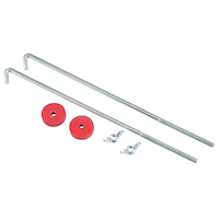 MotoMaster Battery Hold-Down Bolts, 10-in