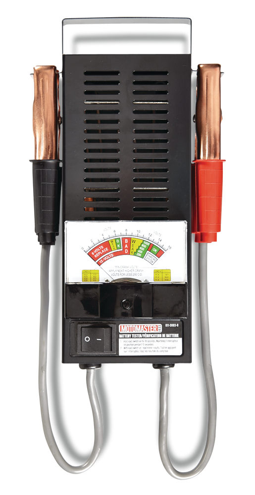 MotoMaster Battery Tester, 100Amp Load, 6V/12V Canadian Tire