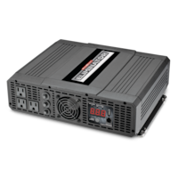 MotoMaster Eliminator Power Inverter with Bonus Cables, 3000W Front_Angled_Left