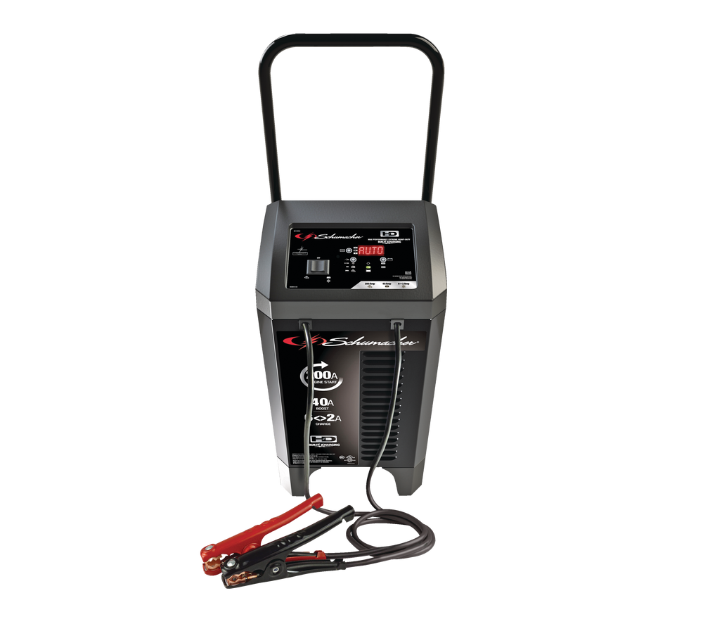 Schumacher Electric SC1353 Wheeled Battery Charger/Maintainer, 40/6Amp