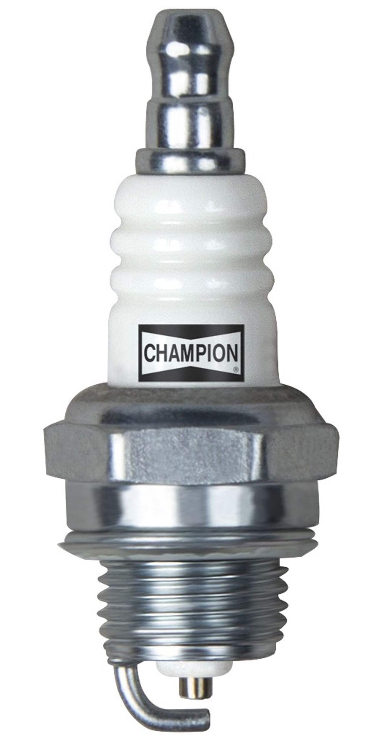 Champion 858 CJ6Y Spark Plug Front_Flat