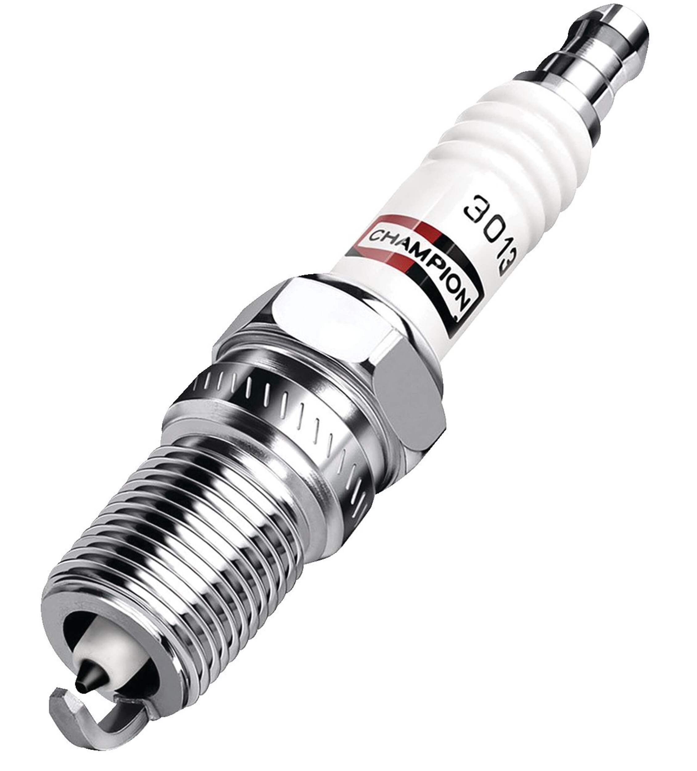 Champion Platinum Spark Plug, 2-pk Front_Three_Fourths_Angled_Left