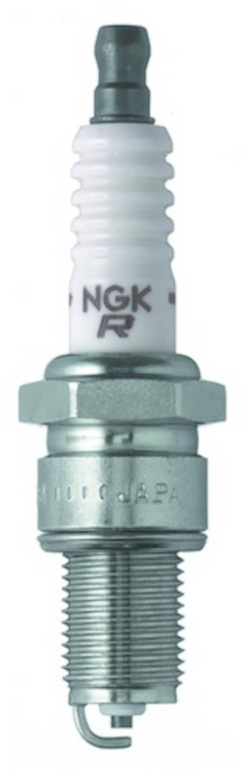 NGK BPR9ES Standard Spark Plug Front_Flat