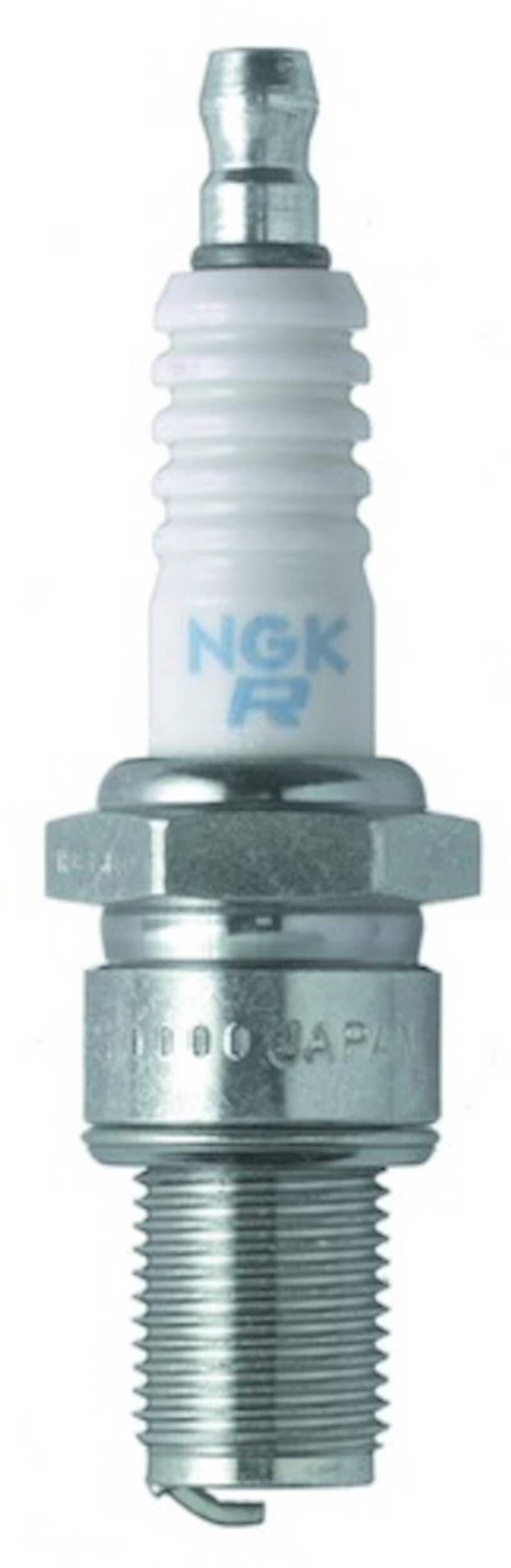NGK BR9ECS Standard Spark Plug Front_Flat