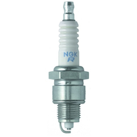 NGK BPR6HS Standard Spark Plug Front_Flat