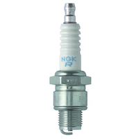 NGK BR8HS Standard Spark Plug Front_Flat
