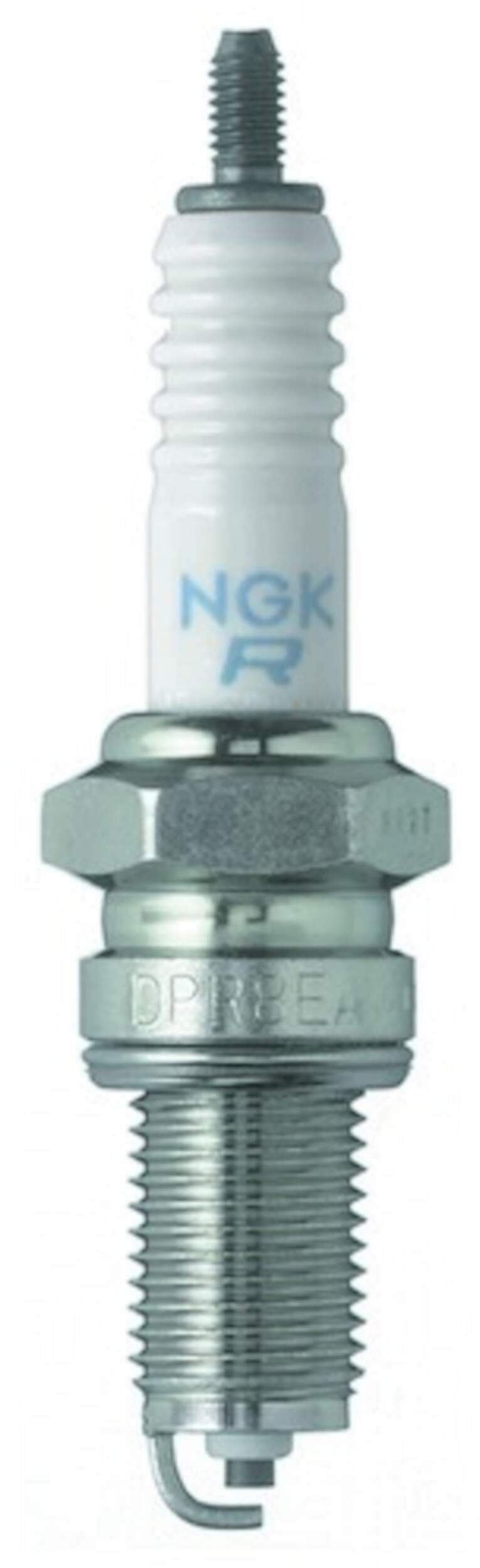NGK DPR7EA-9 Standard Spark Plug Front_Flat