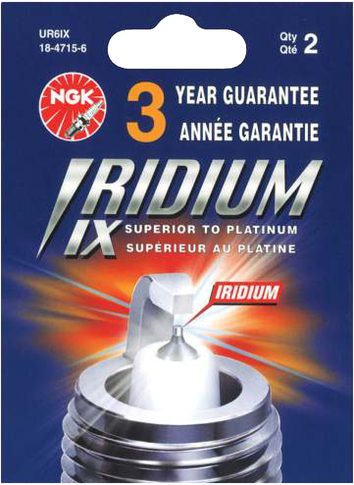 NGK Iridium IX Spark Plug, 2pk Canadian Tire