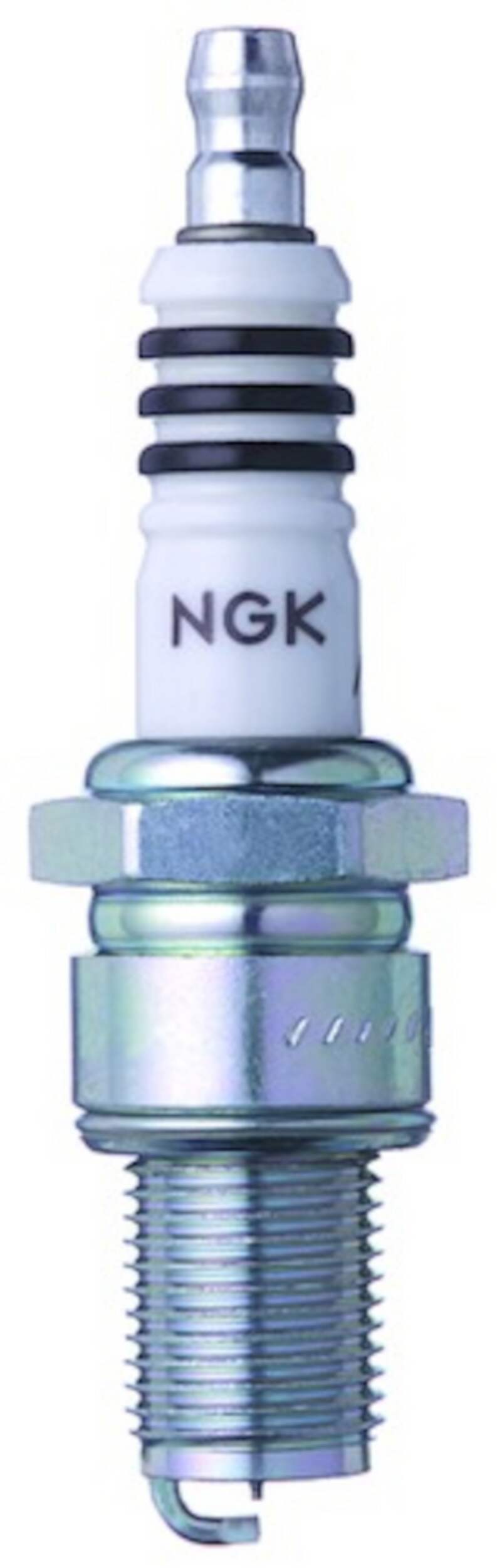 NGK 3981 BR9EIX Hyper IX Treme Iridium Spark Plug Front_Flat