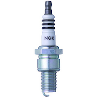 NGK 6747 BR8EIX-SOLID Hyper IX Treme Iridium Spark Plug Front_Flat