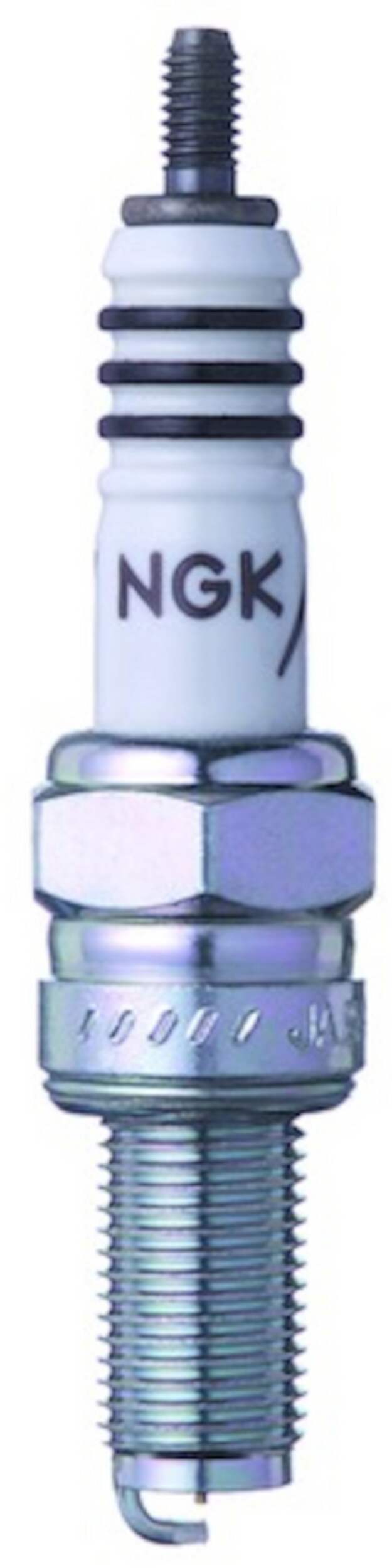 NGK 3521 CR9EIX Hyper IX Treme Iridium Spark Plug Front_Flat