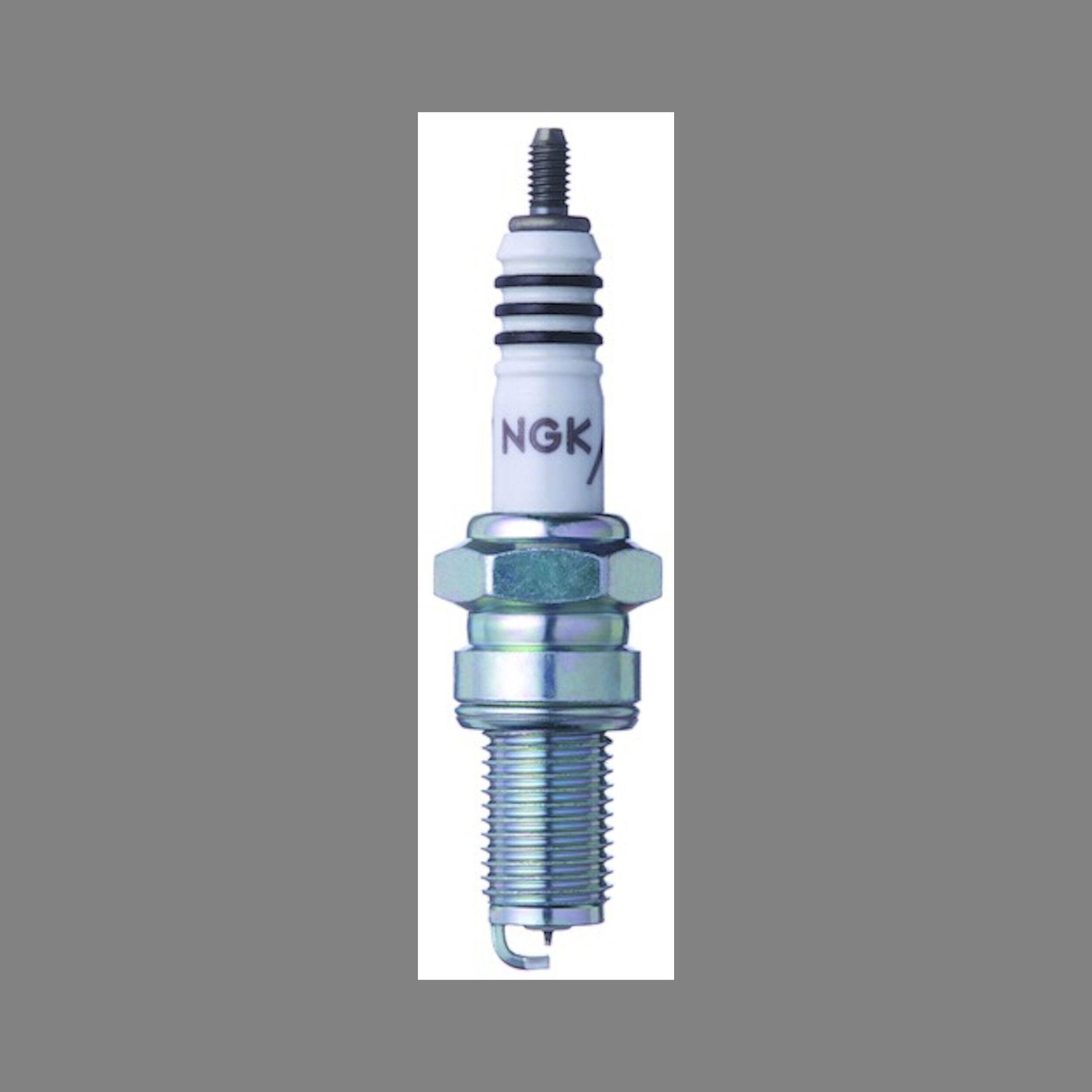 NGK 6681 DR8EIX Hyper IX Treme Iridium Spark Plug Front_Flat