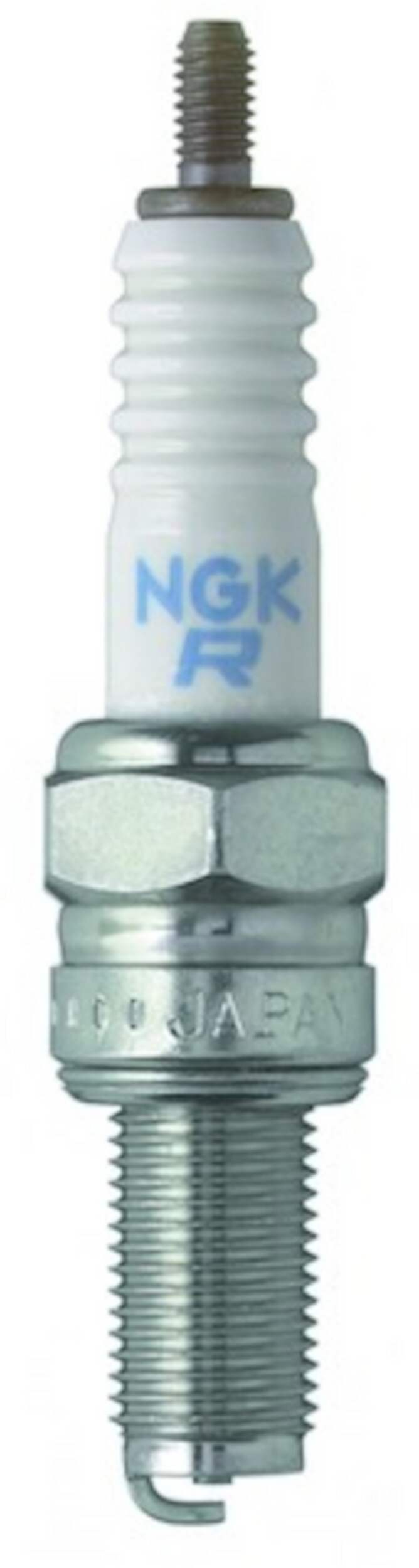 NGK CR9E Standard Spark Plug Front_Flat