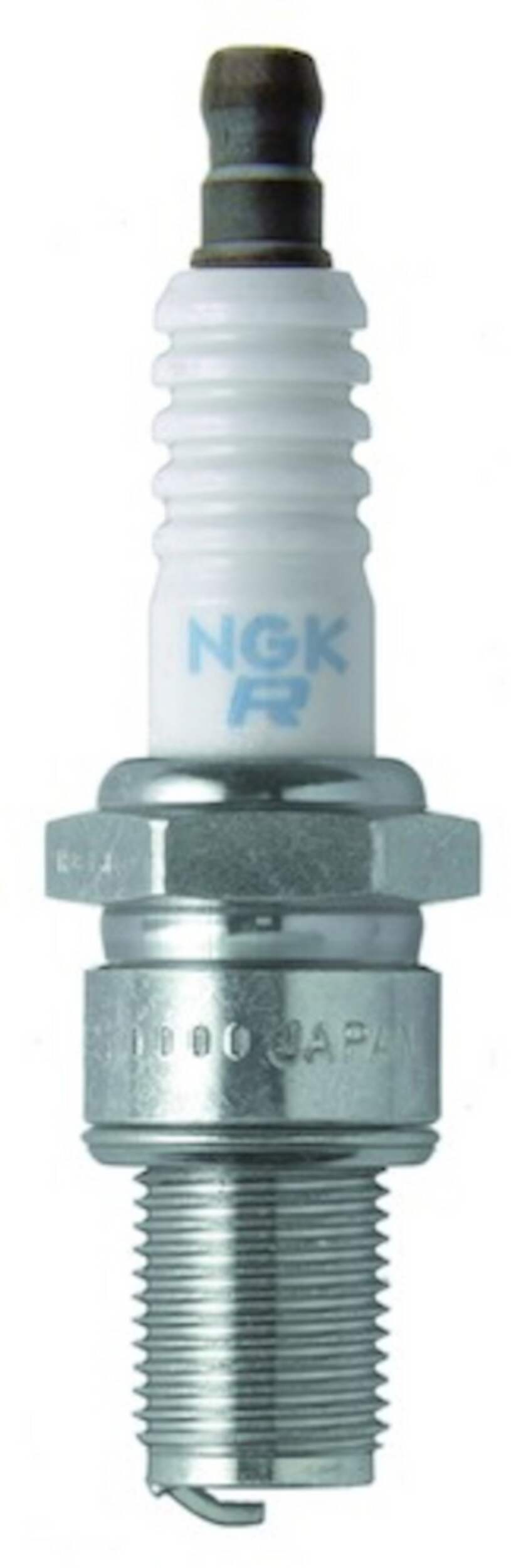 NGK BR9ECS-5 Standard Spark Plug Front_Flat