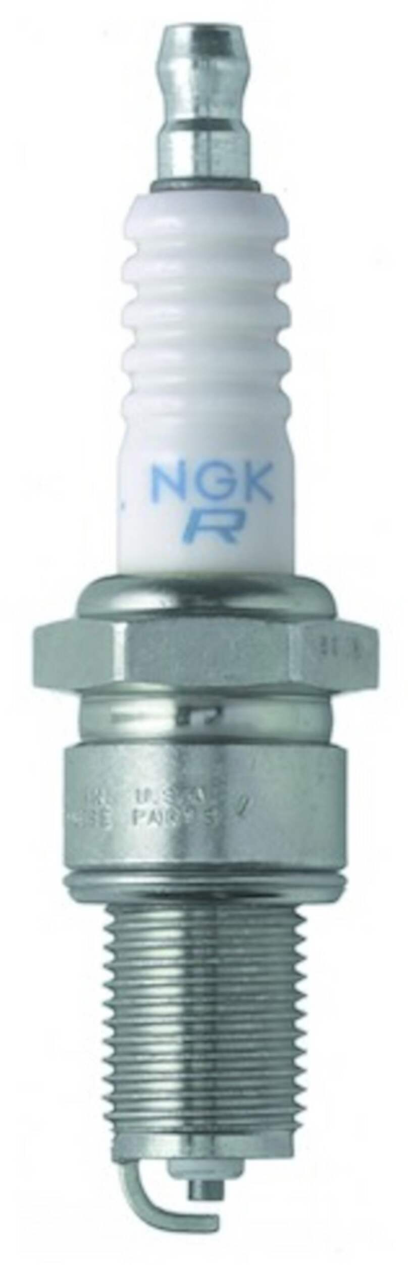 NGK 7222 BPR4ES Standard Spark Plug Front_Flat