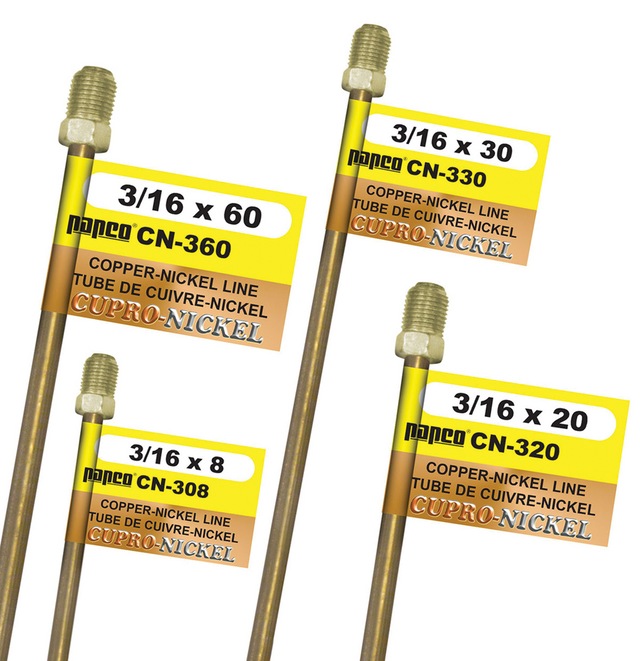 H. Paulin CN360 Copper Nickel Brake Line, Standard, 60 x 3/16in Canadian Tire