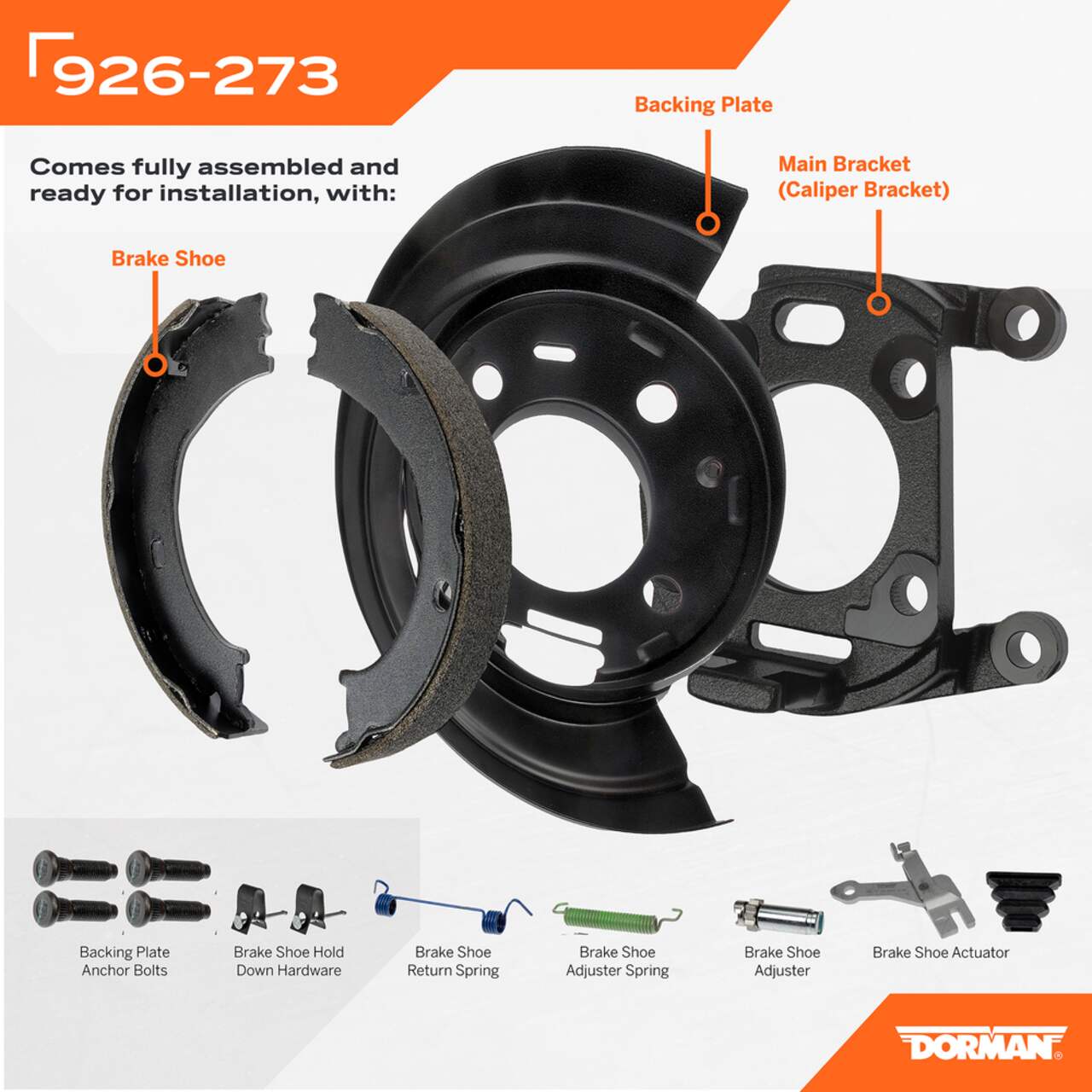 Dorman 926-273 Loaded Brake Backing Plate | Canadian Tire