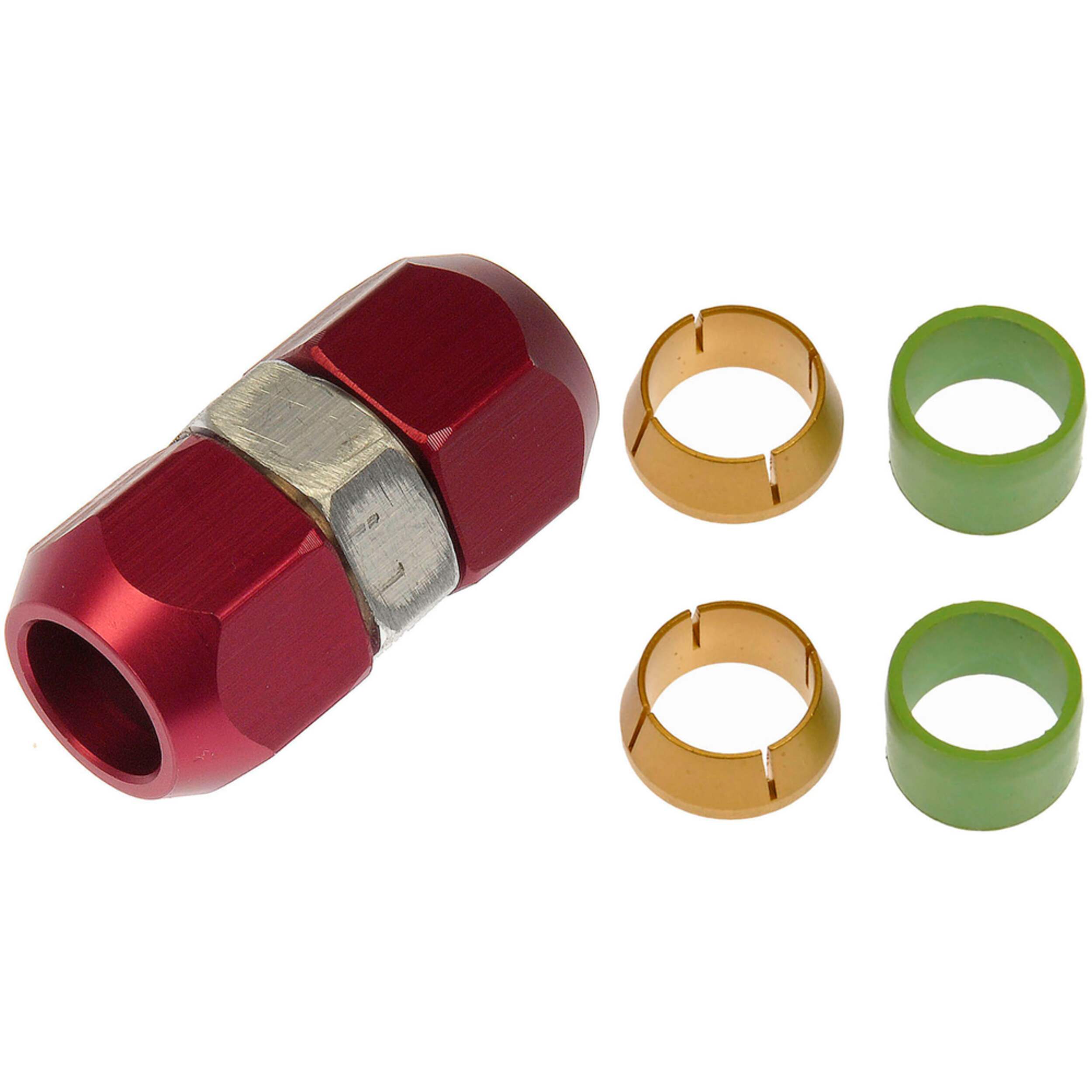 Dorman Air Conditioning Line Connector Front_Three_Fourths_Angled_Left