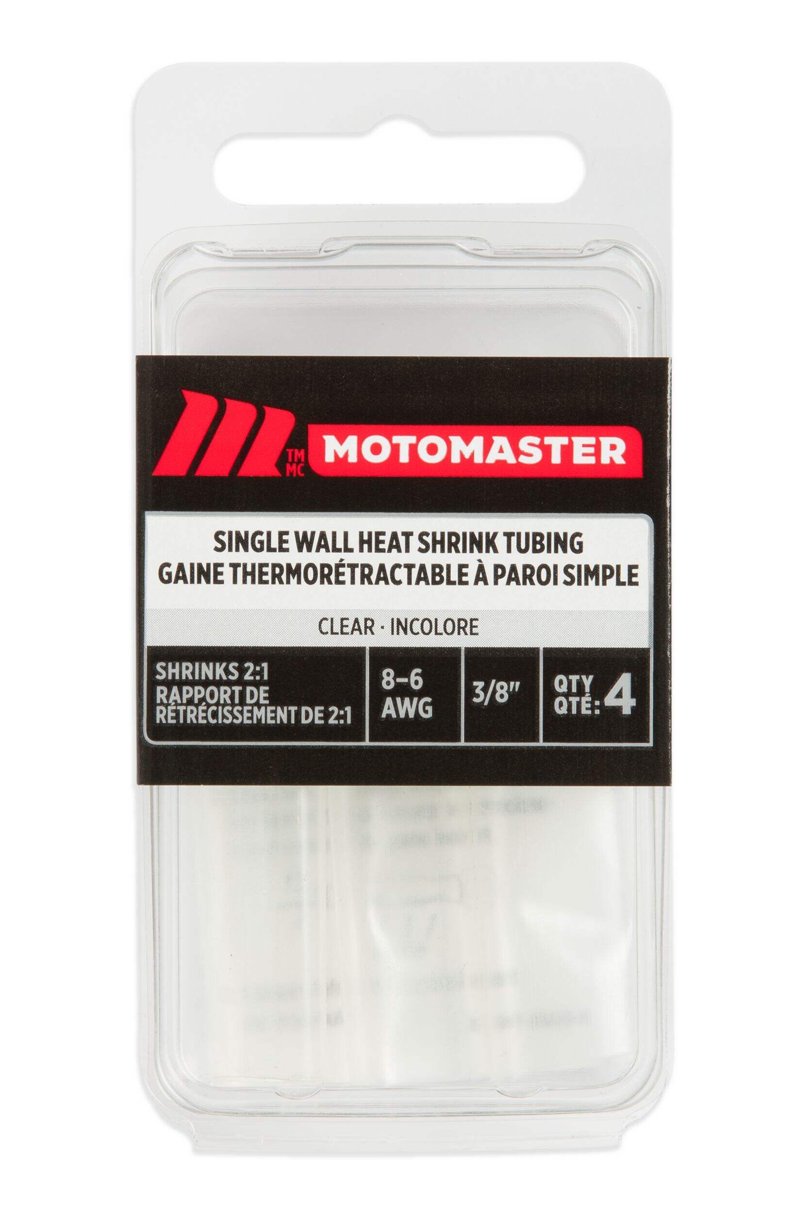 MotoMaster Single Wall Clear Heat Shrink Tubing, 2in Canadian Tire