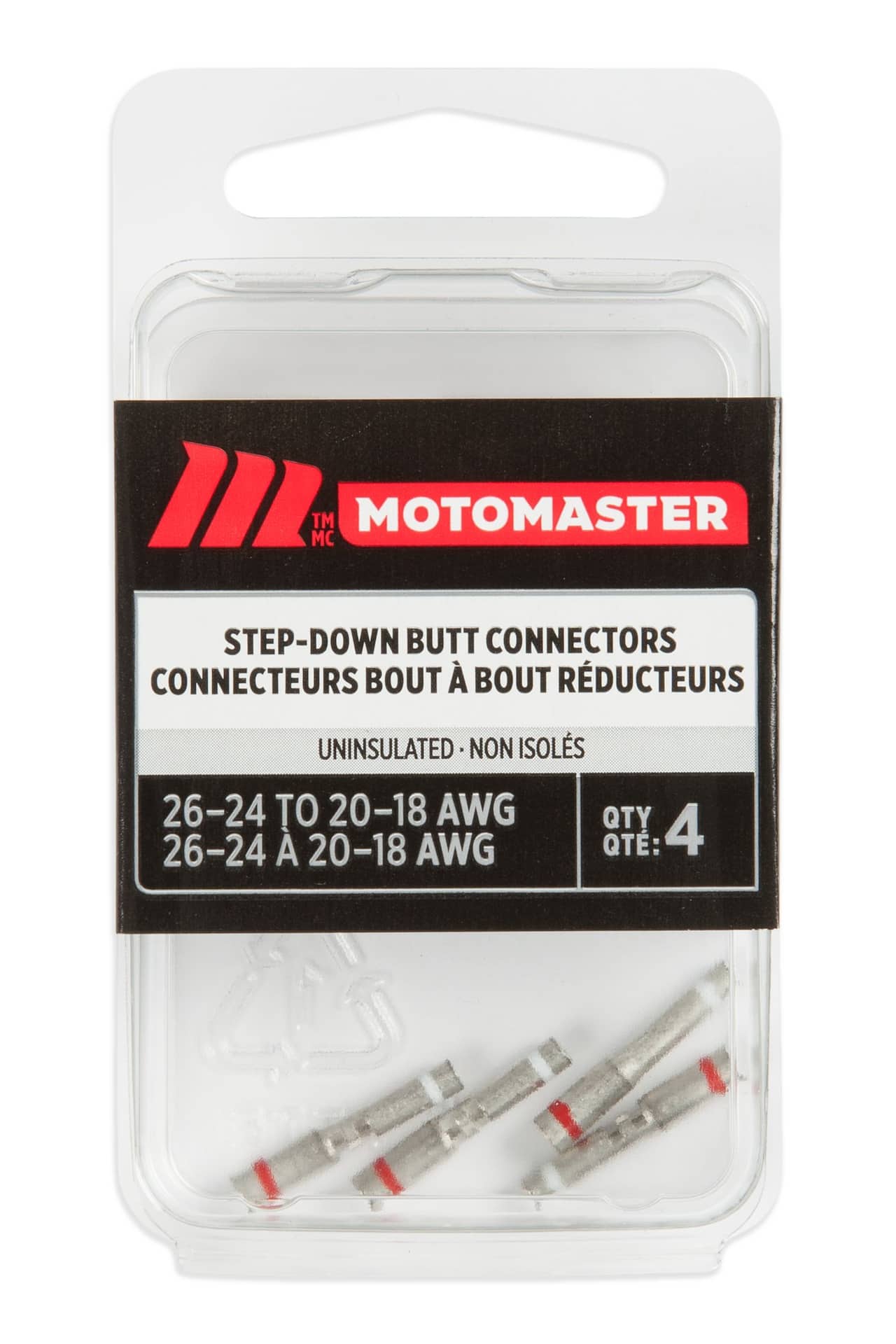 MotoMaster 22-10 AWG Automotive Terminal Kit, Assorted, 100-pk
