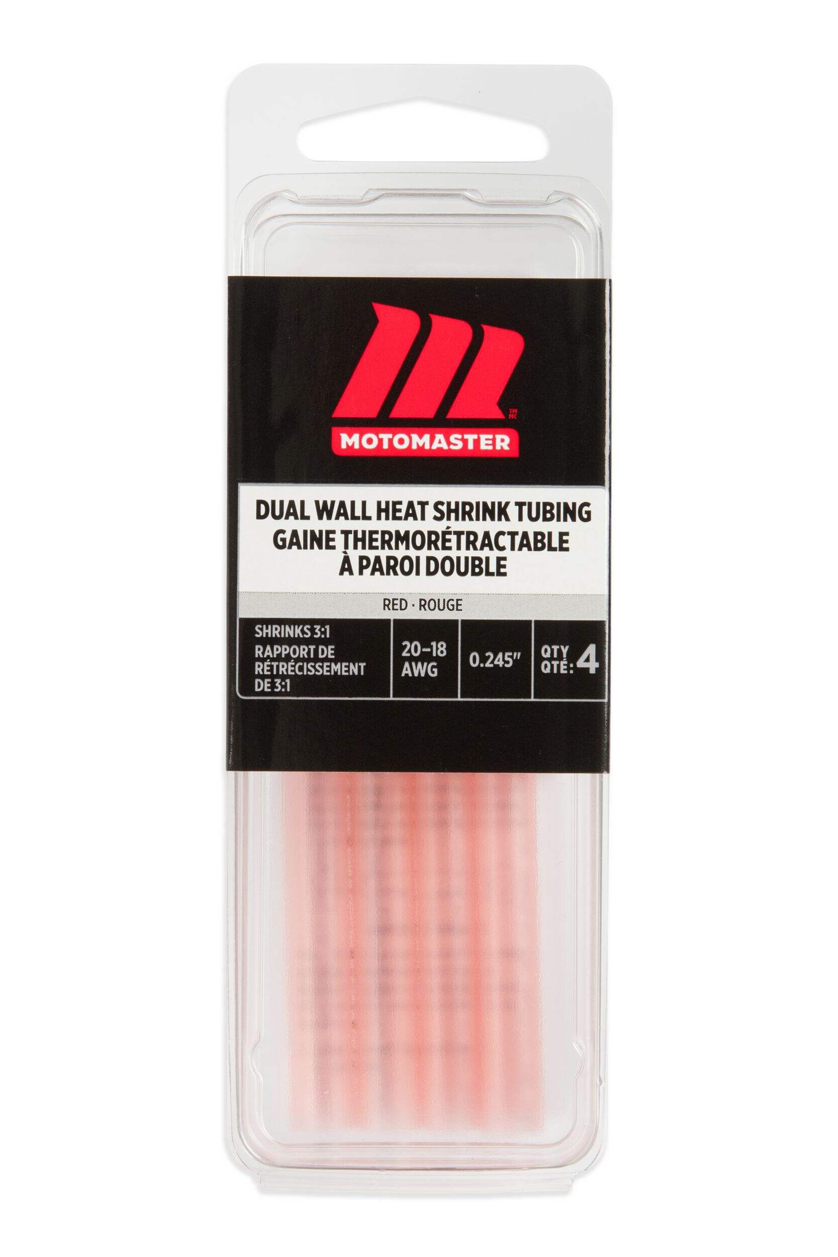 Certified Dual Wall Heat Shrink Tubing, 4-pk Front_Flat
