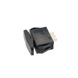 Sealed Rocker (IP56) Flat - 3P SPDT ON-OFF-ON (VDC) Front_Three_Fourths_Angled_Left