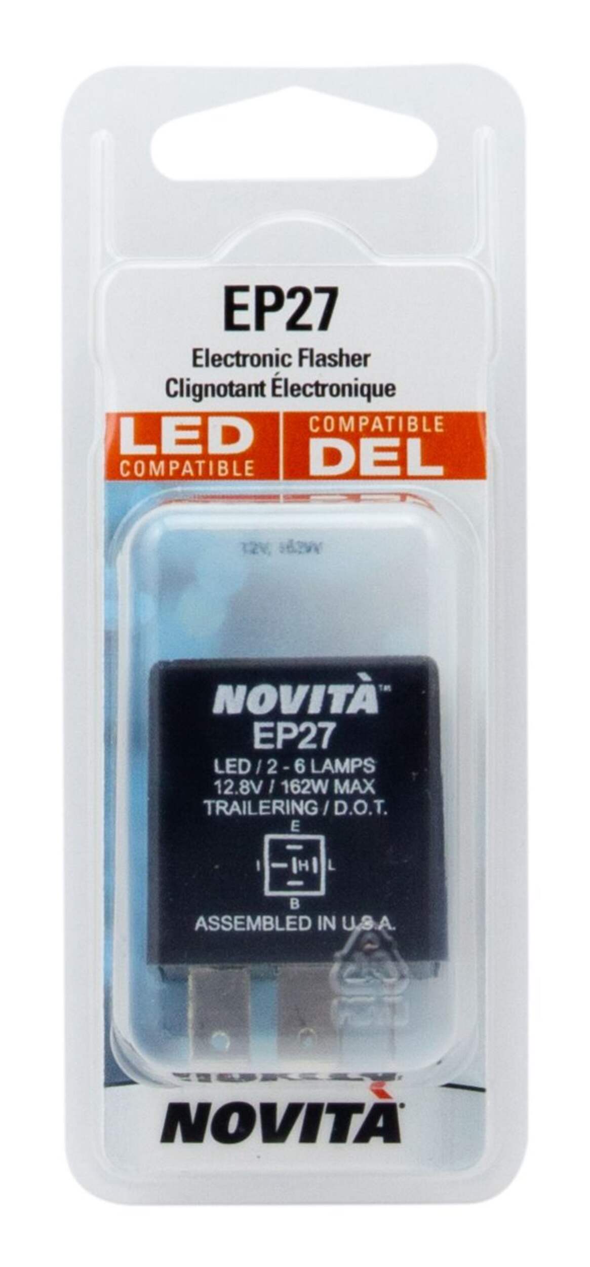Novita EP27 Electronic Flasher Relay Front_Flat