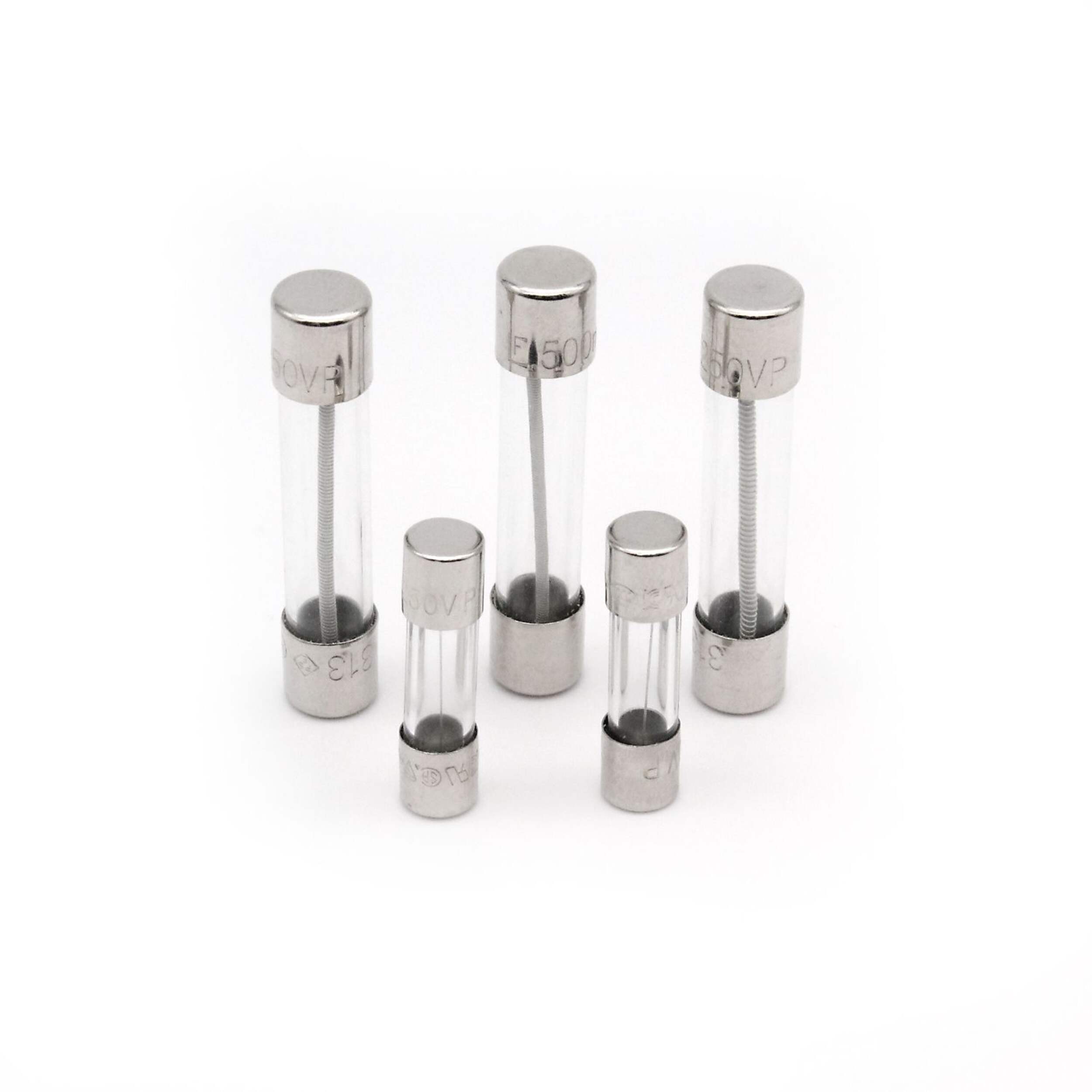 Littelfuse Computer Glass Fuse Assortment, 5-pk Front_Elevated