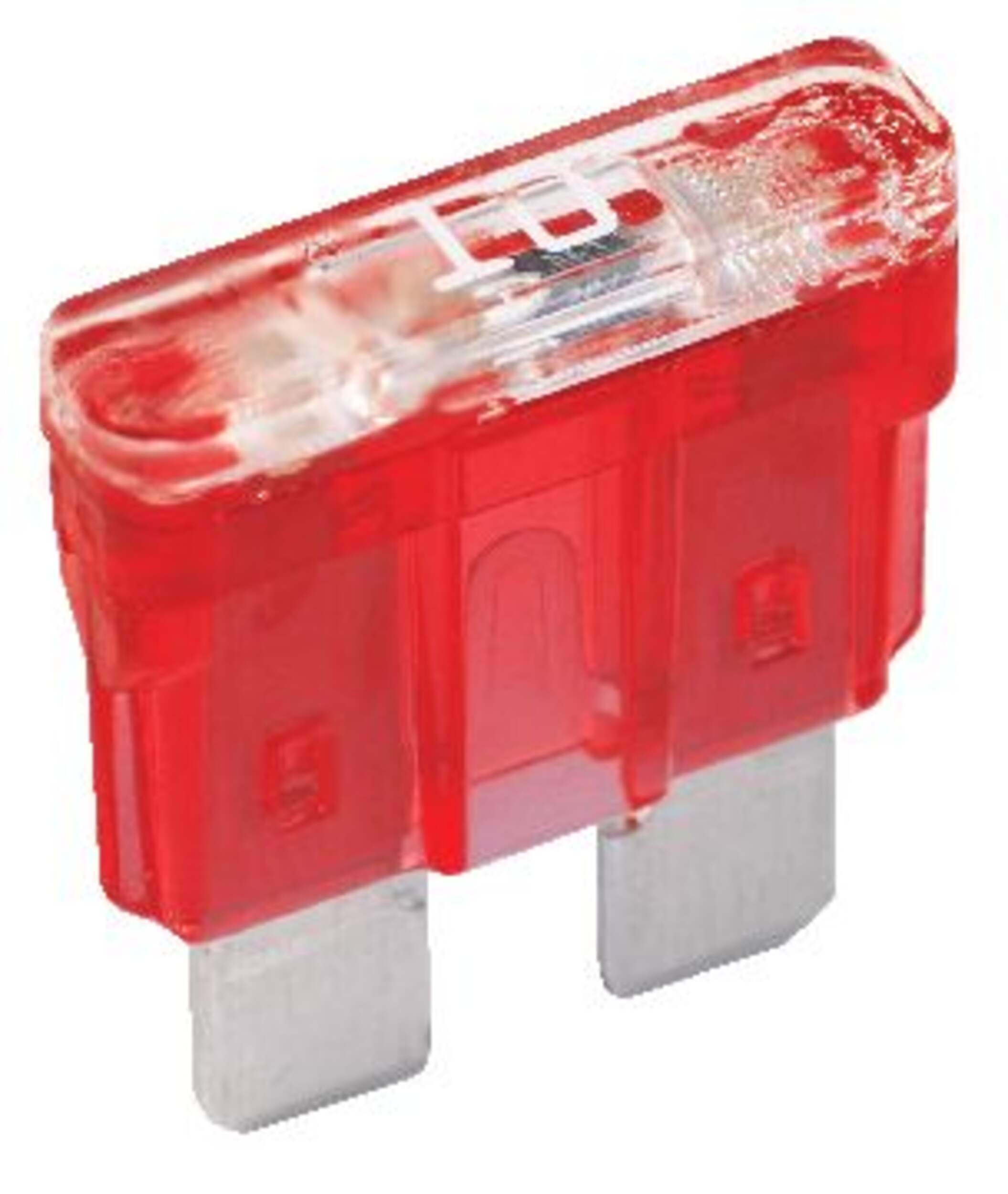 Littelfuse 10A ATO Glow Fuse, 2-pk Front_Angled_Right