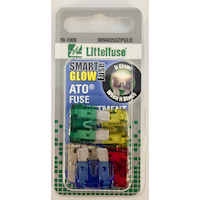 Littelfuse ATO Glow Fuse Assortment, 5-pk