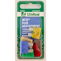 Littelfuse North American ATO Fuse Assortment, 6-pk