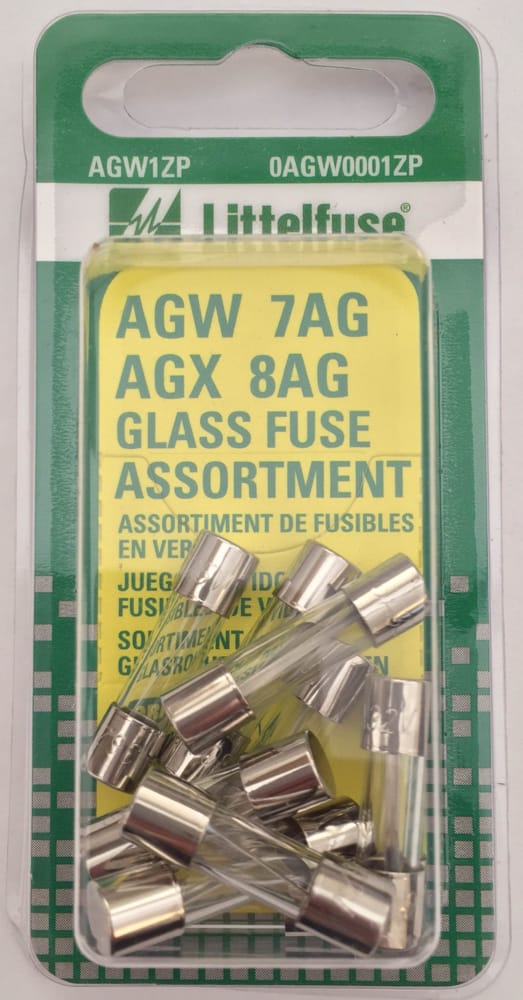 Littelfuse AGW/AGX Glass Fuse Assortment, 10-pk | Canadian Tire