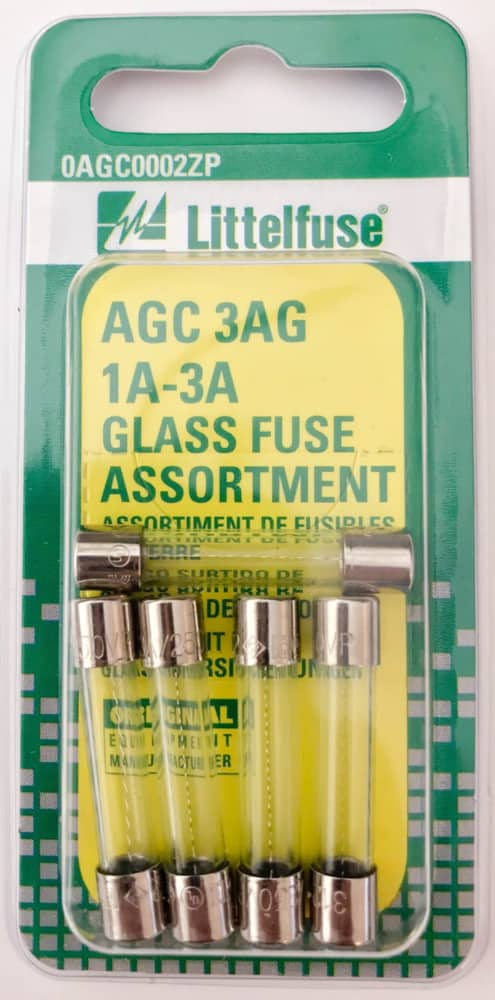 Littelfuse AGC 3AG 1A-3A Glass Fuse Assortment, 5-pk | Canadian Tire