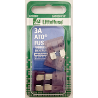 Littelfuse ATO Blade Fuse, 5-pk Front_Flat