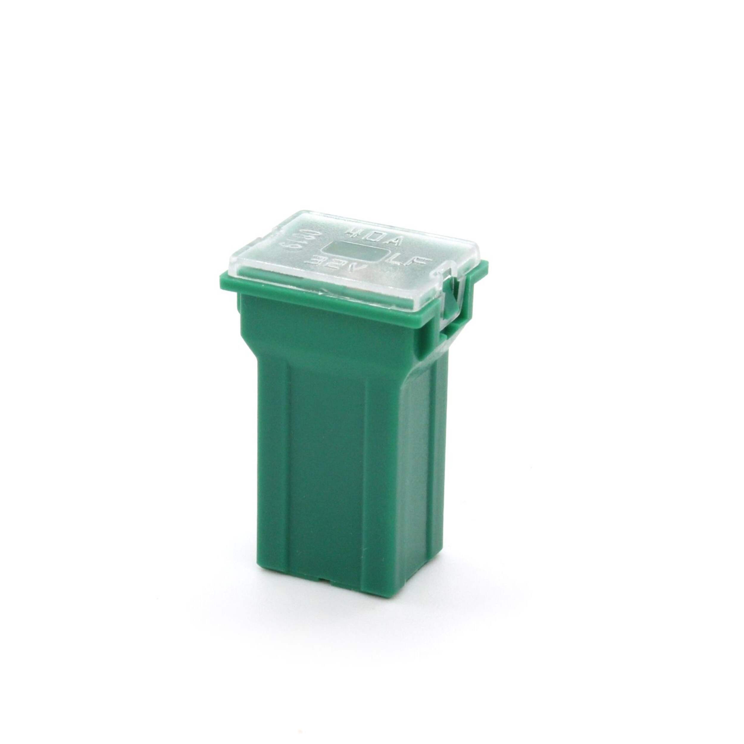 Mini-fusible de borne femelle auto PAL Littelfuse, 40 A Front_Three_Fourths_Angled_Left