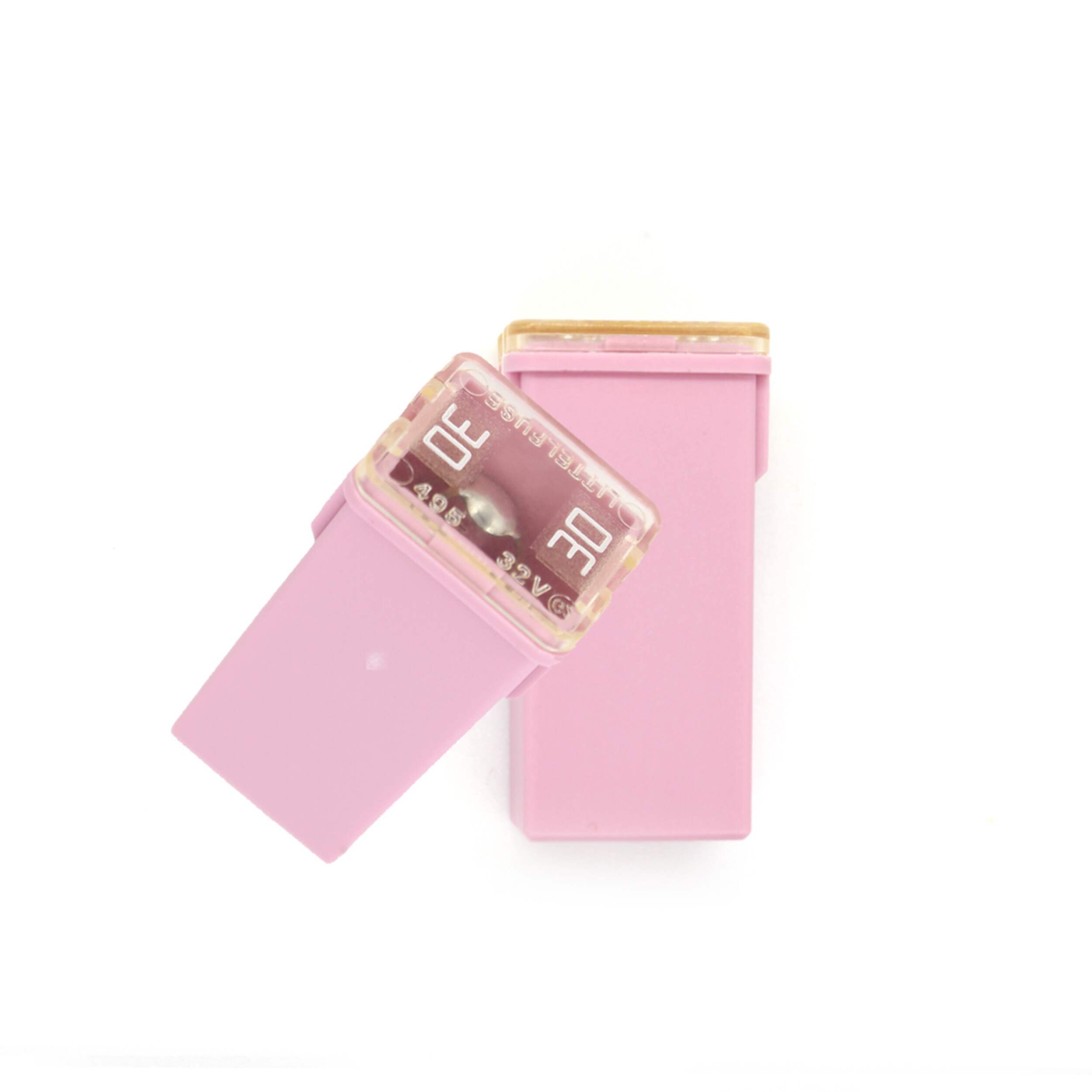 Littelfuse Automotive 30A JCASE Fuse, Pink Composite_or_Mixed