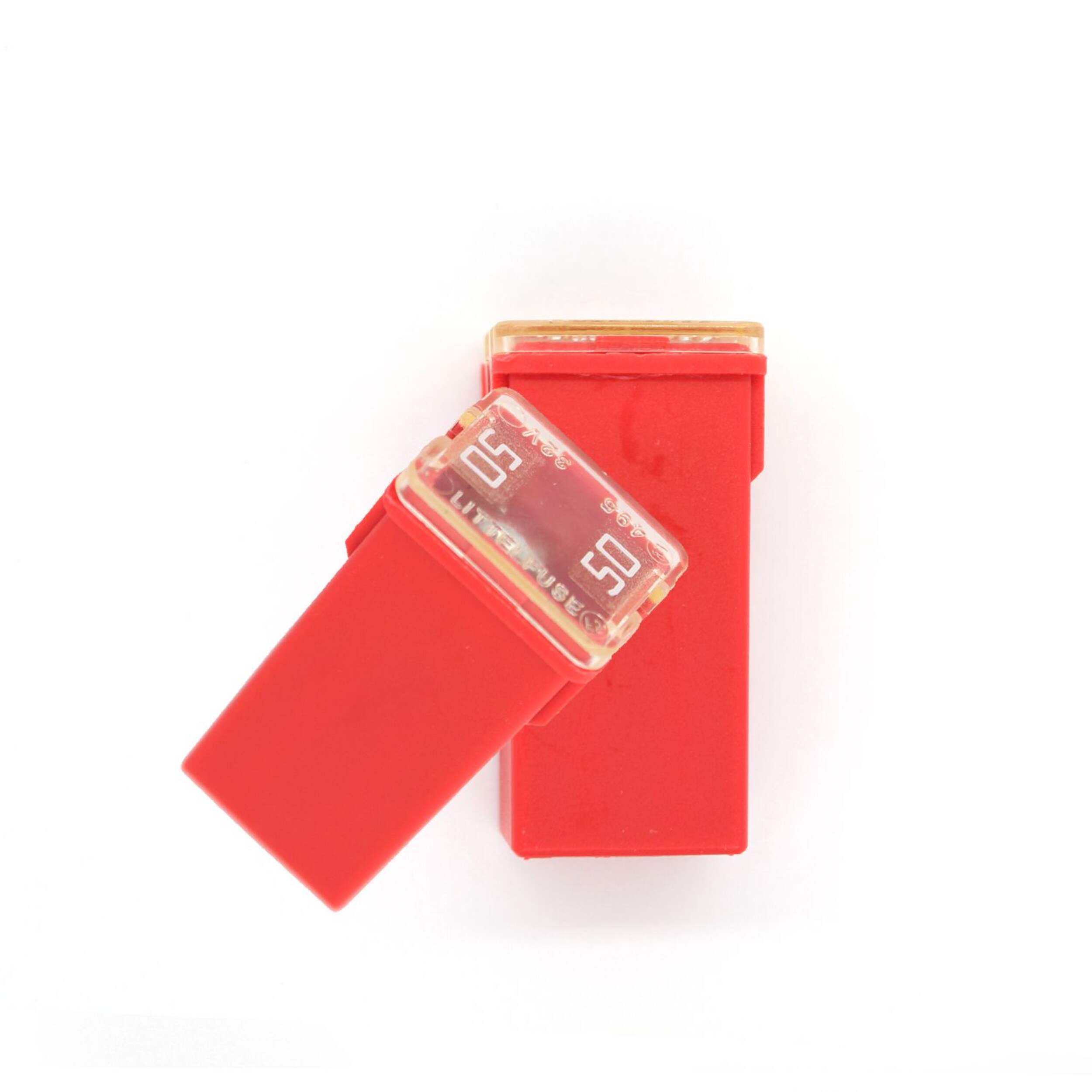 Littelfuse Automotive 50A JCASE Fuse, Red Composite_or_Mixed