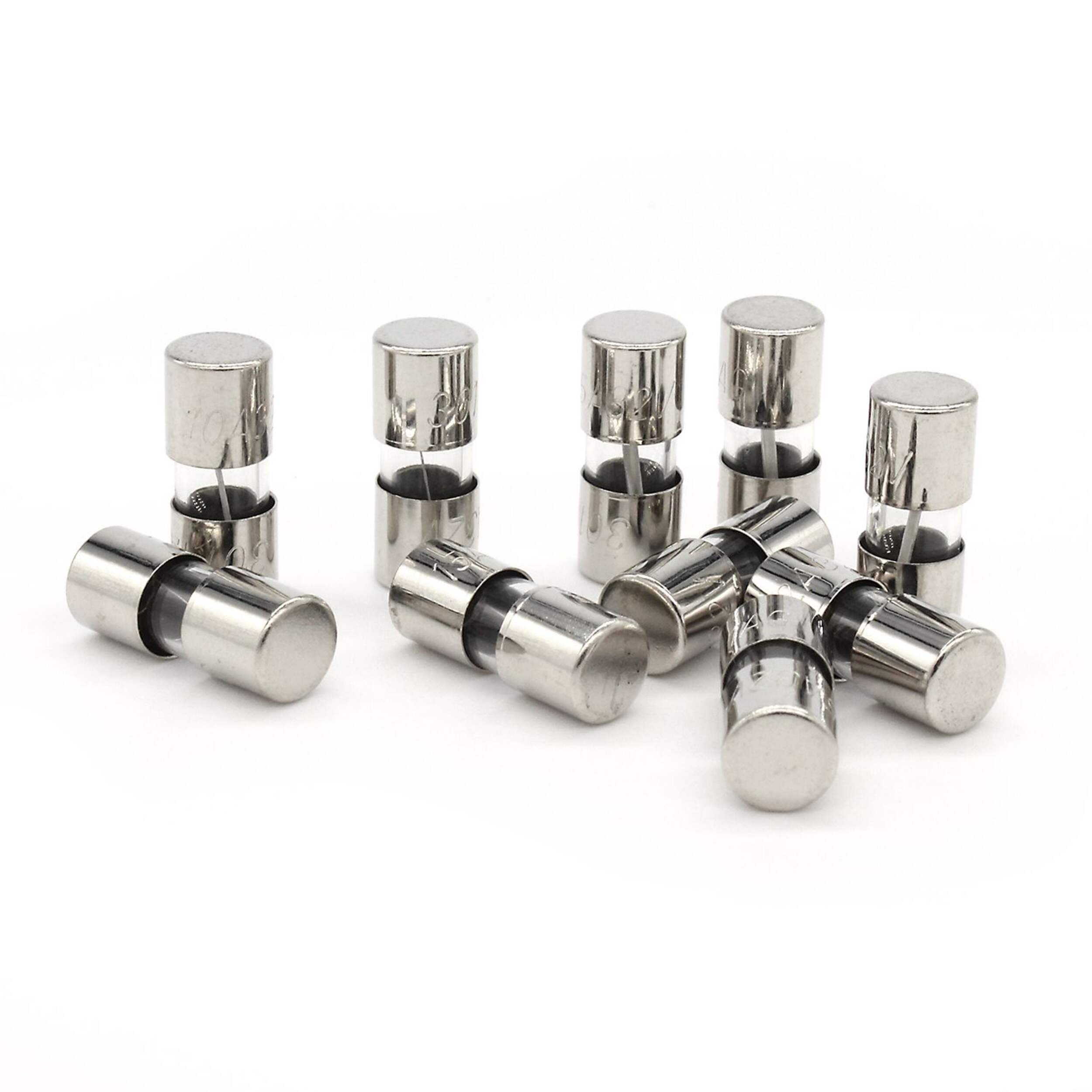 Littelfuse AGC Glass Fuse Assortment, 10-pk Composite_or_Mixed