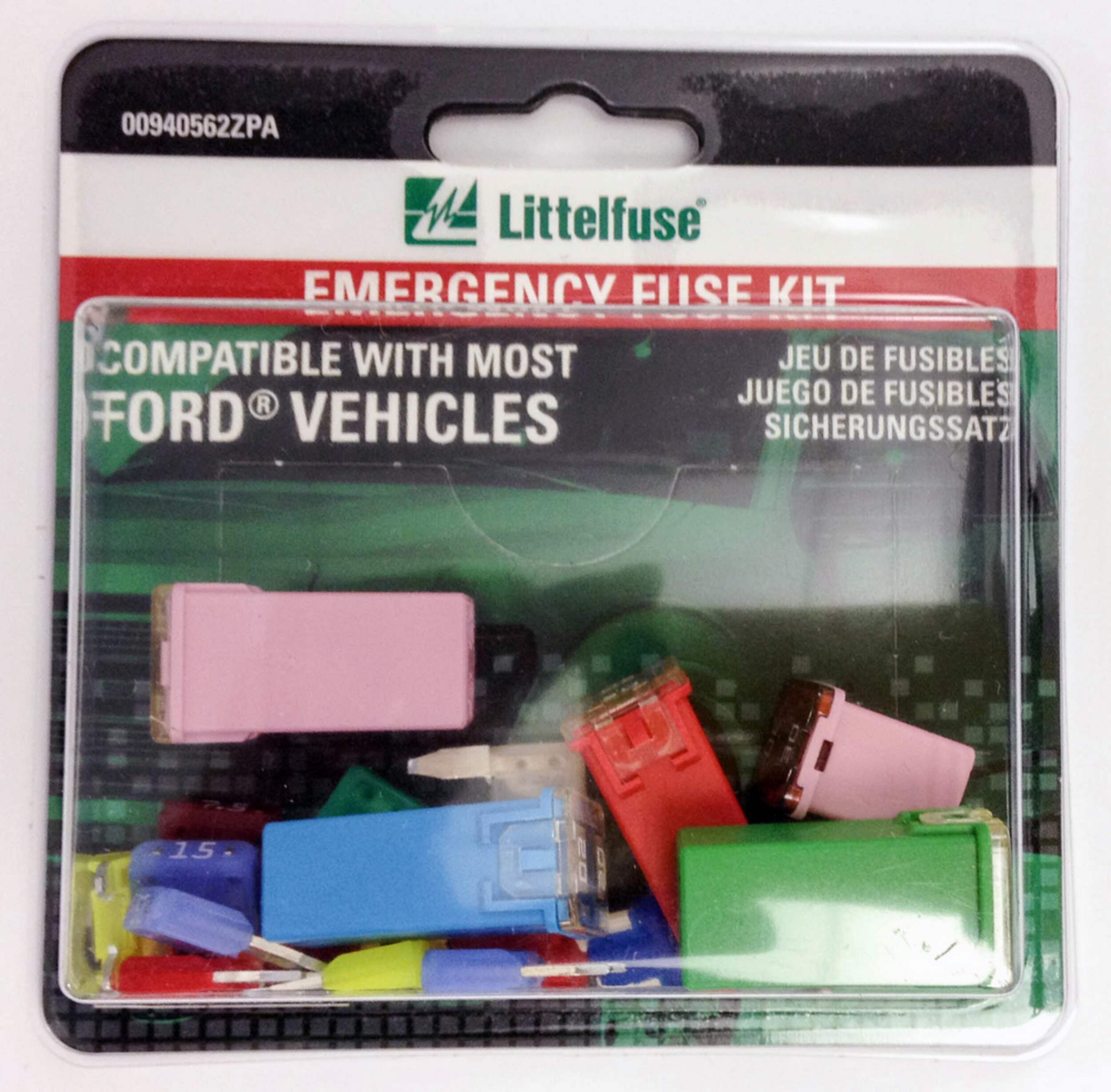 Littelfuse OEM Ford Emergency Fuse Kit Front_Flat