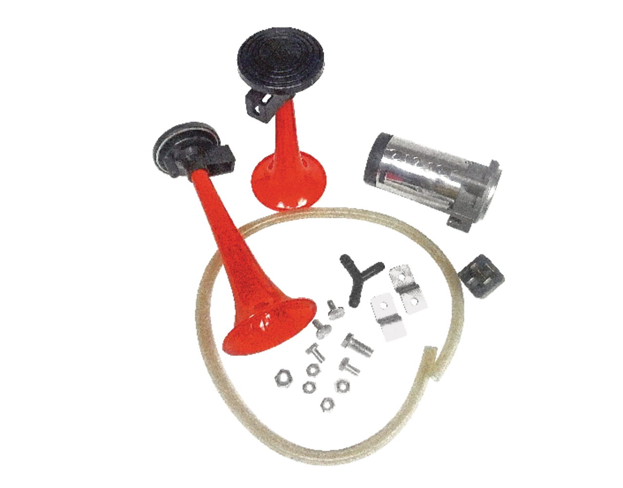 El Grande Twin Red Electric Horns Canadian Tire
