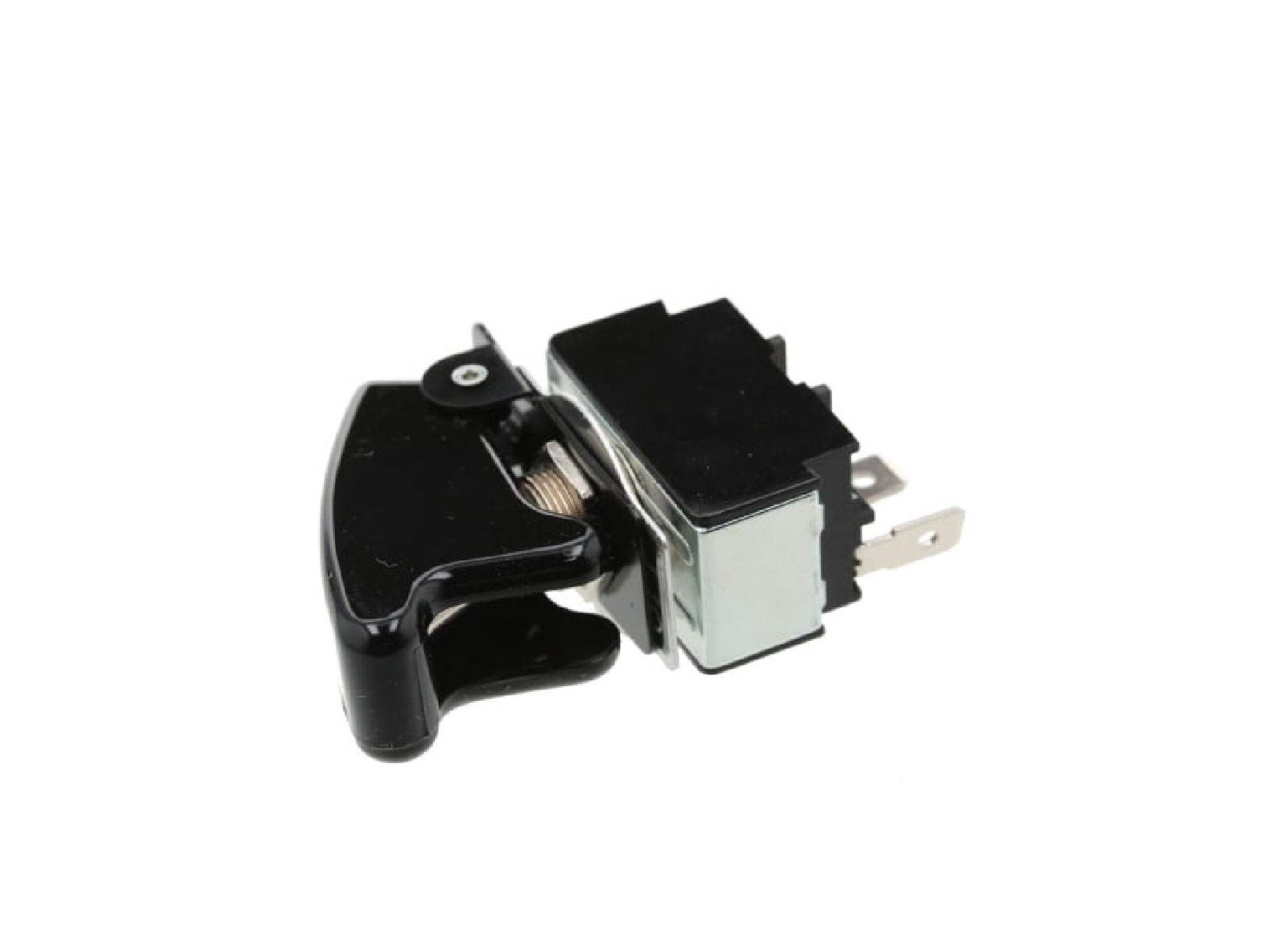 Carbon Safety Toggle Switch Front_Three_Fourths_Angled_Left