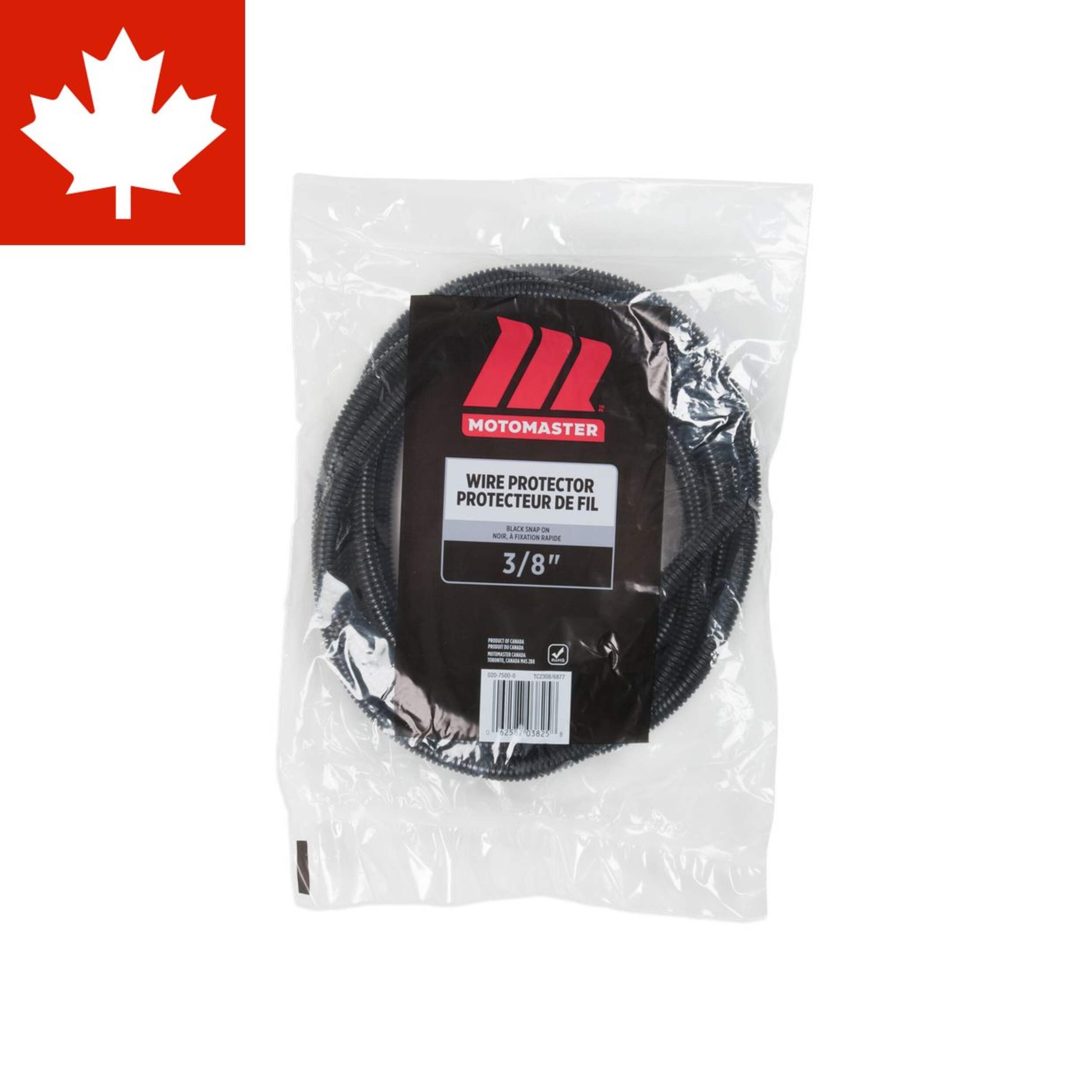 MotoMaster Automotive Wire Protector, 3/8-in, 10-ft Front_Flat
