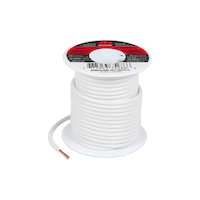 MotoMaster 16 AWG Wire, White, 25-ft Front_Elevated