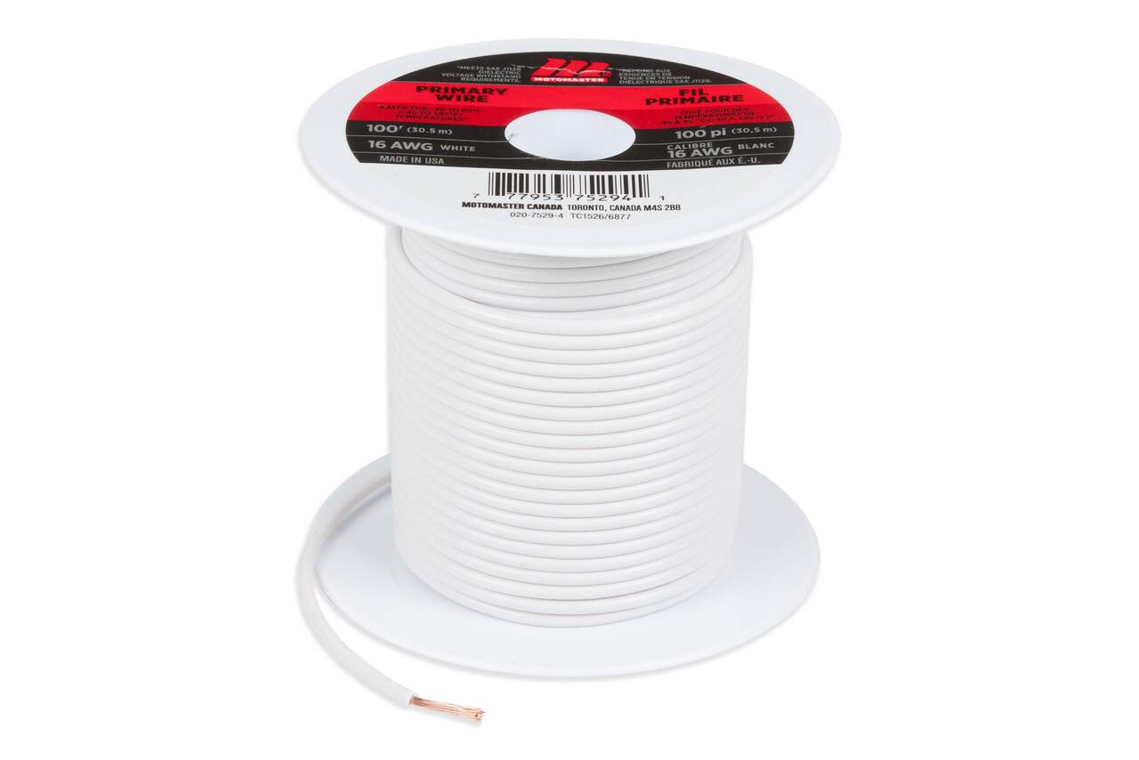 22 Gauge 3 Conductor Electrical Wire, 100FT 22 AWG Stranded Low