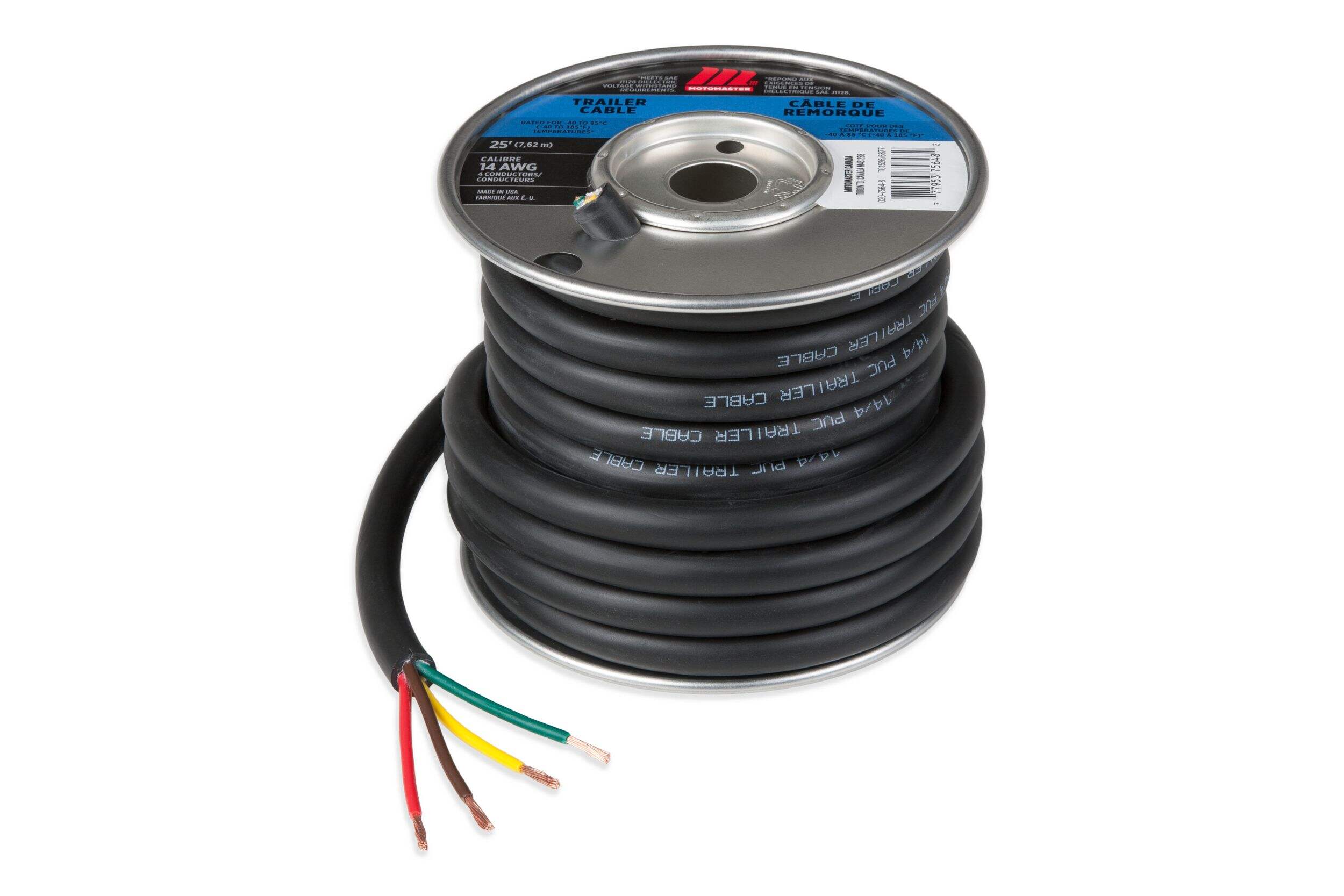 MotoMaster 14 AWG 4 25-ft Round Conductor Front_Elevated