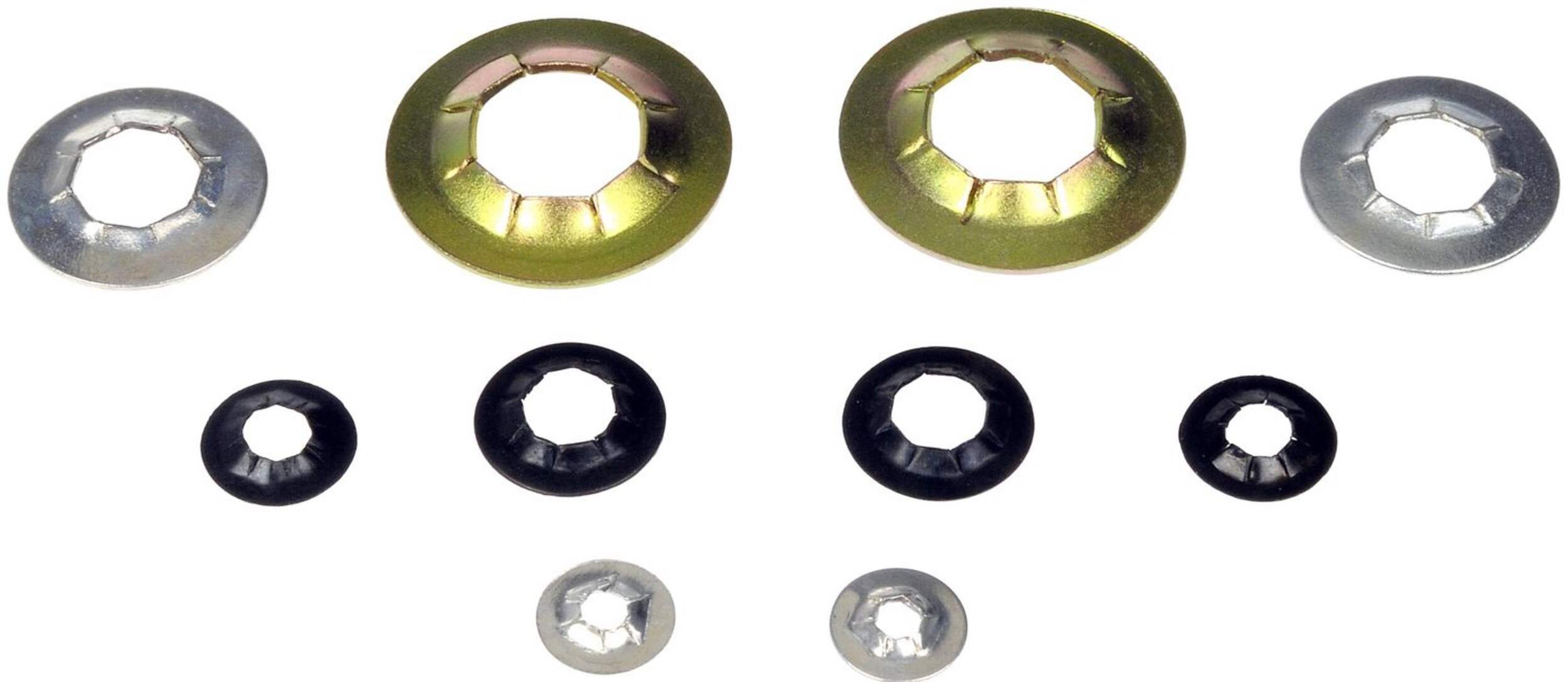 Dorman HELP! Push Nut Assortment, 10-pk Overhead_Plunge